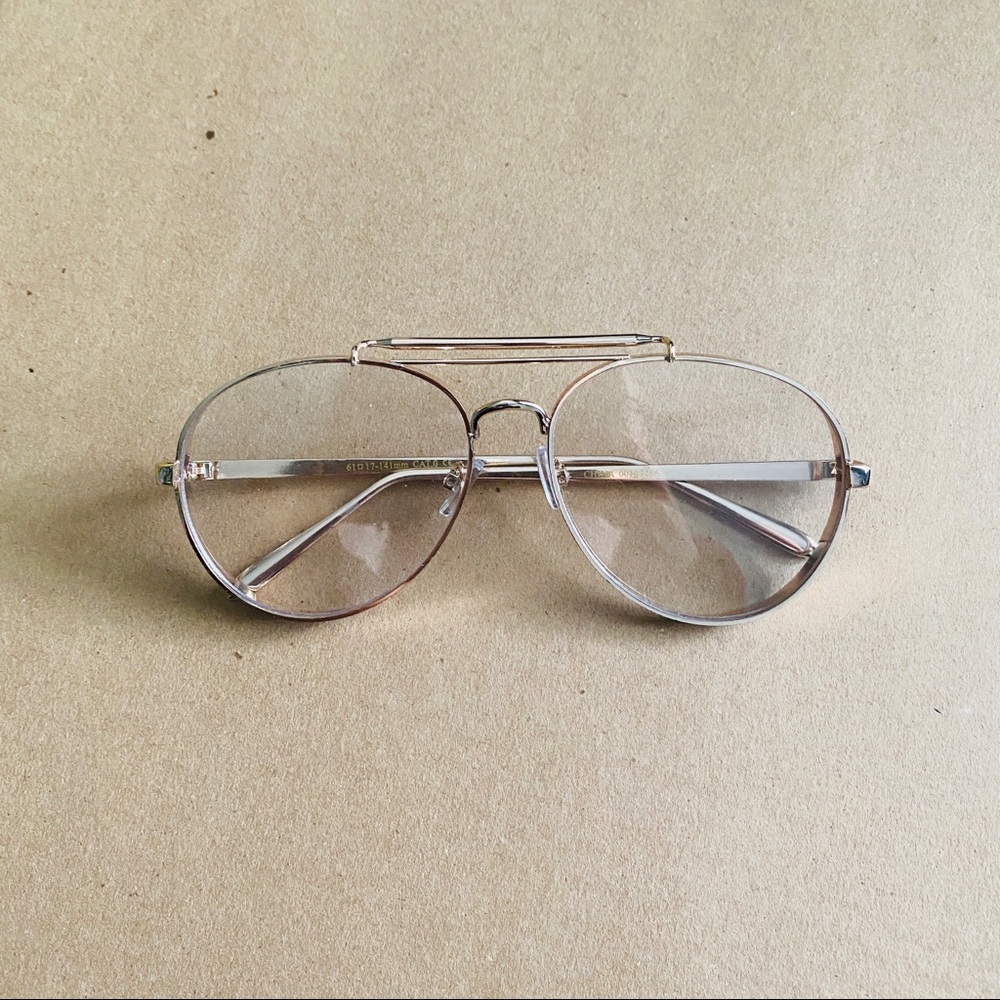 Metal Aviator Glasses